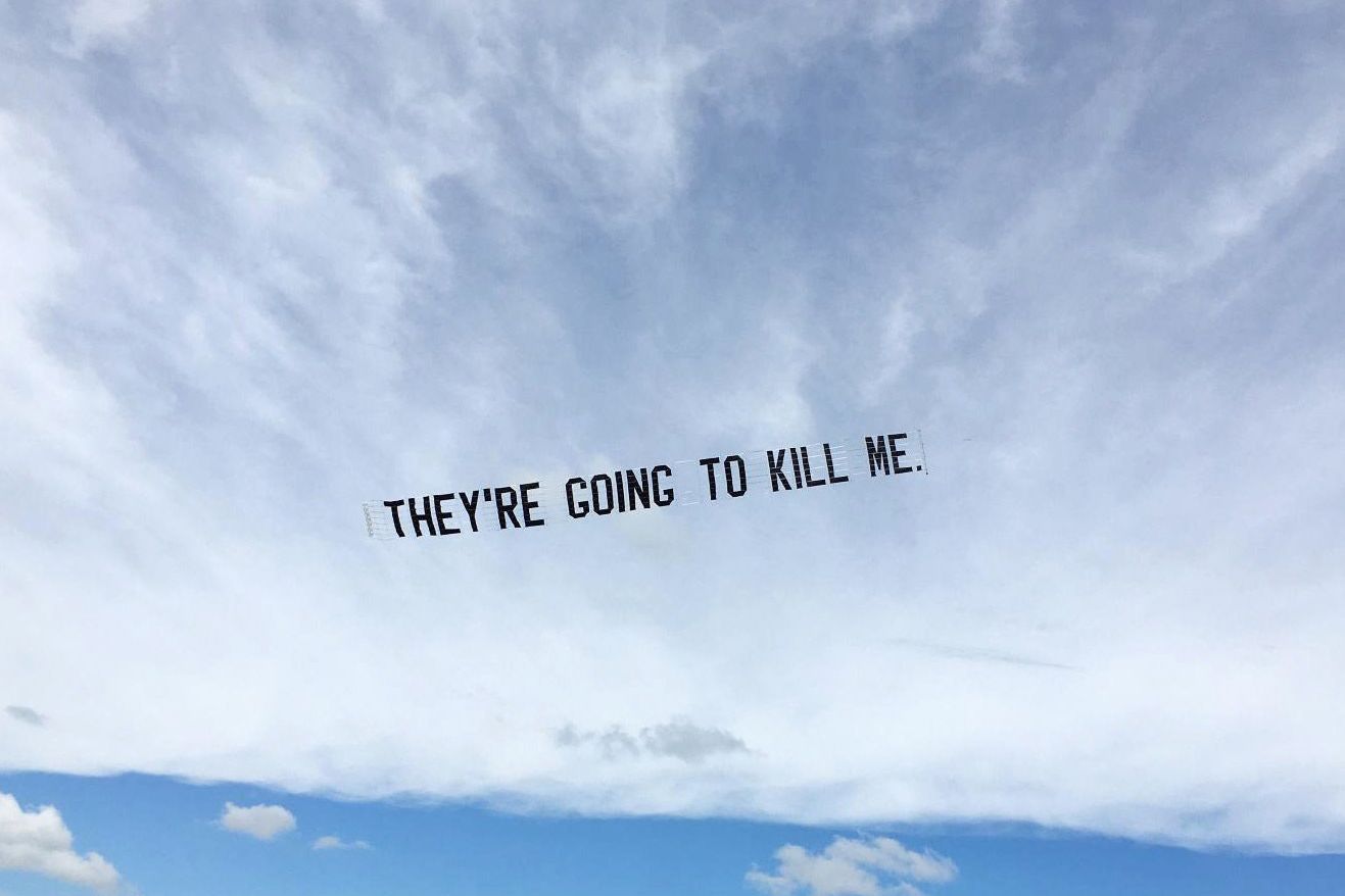 George Floyd’s Final Words, Written Within the Sky