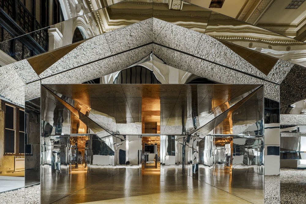 Artist Doug Aitken’s Stunning New Detroit Exhibit Holds a Mirror Up to the Way America Lives