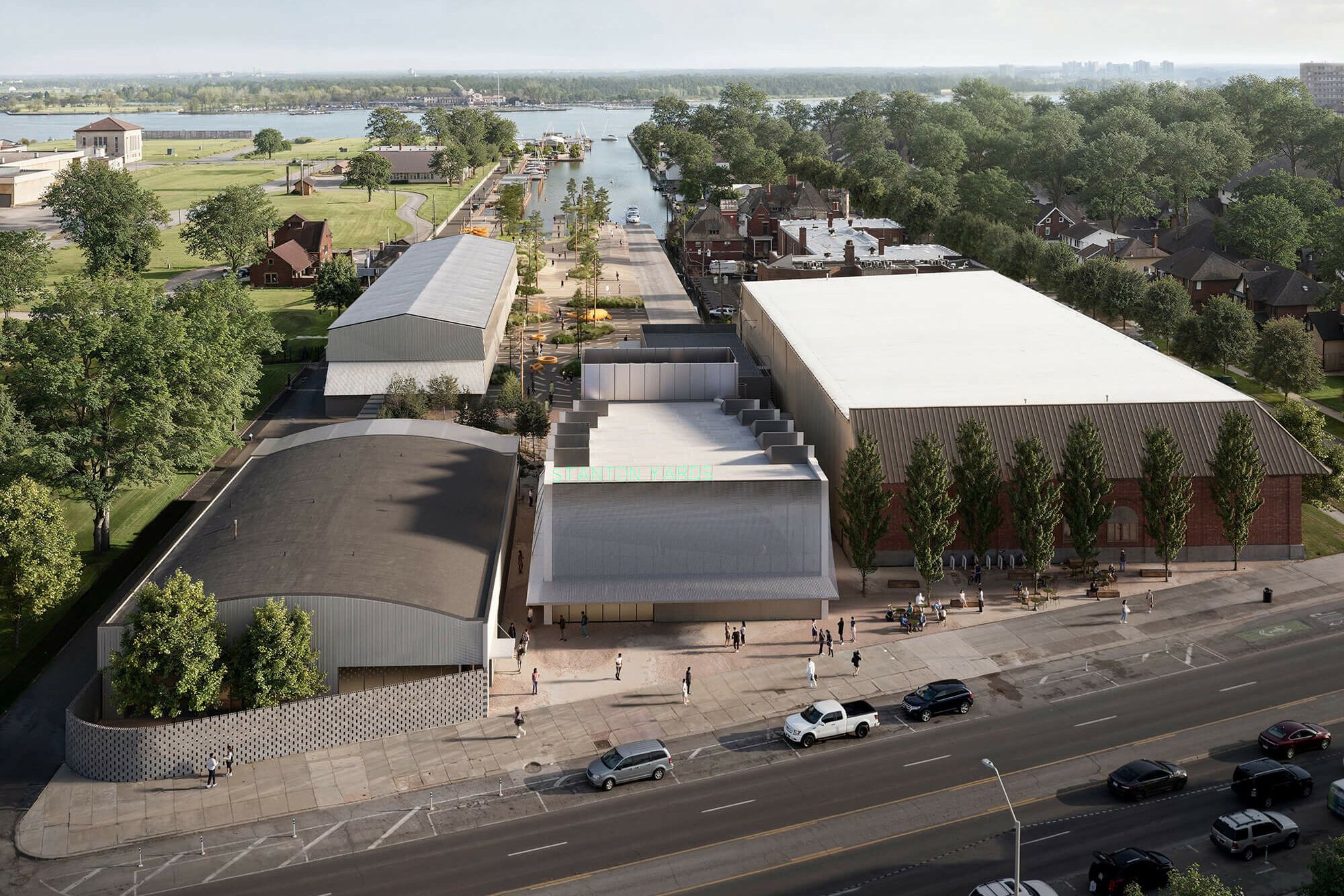 SO – IL, OSD, and Library Street Collective unveil Stanton Yards, a new arts venue in Little Village, Detroit