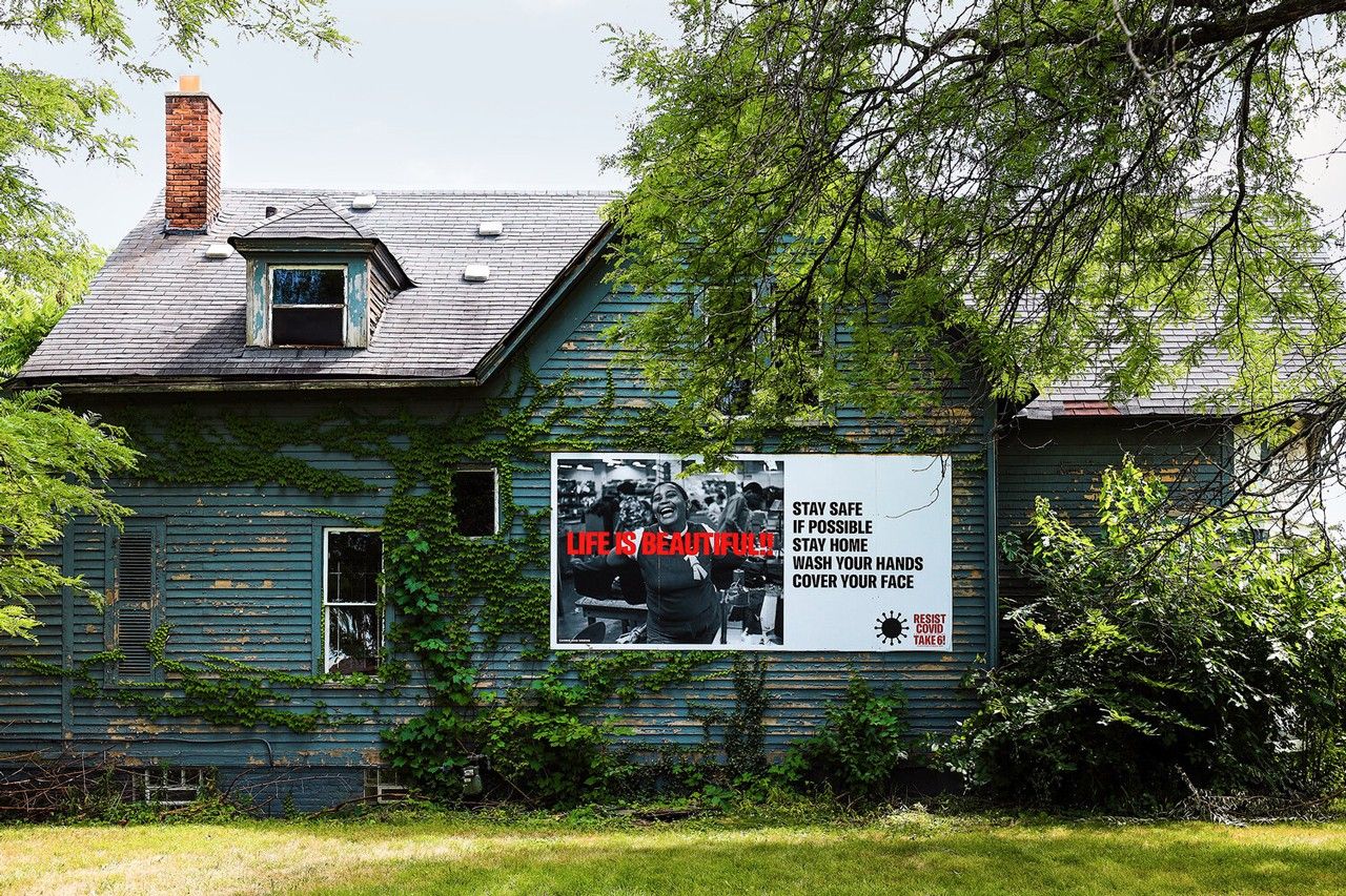 Carrie Mae Weems Urges Communities to “RESIST COVID TAKE SIX!”
