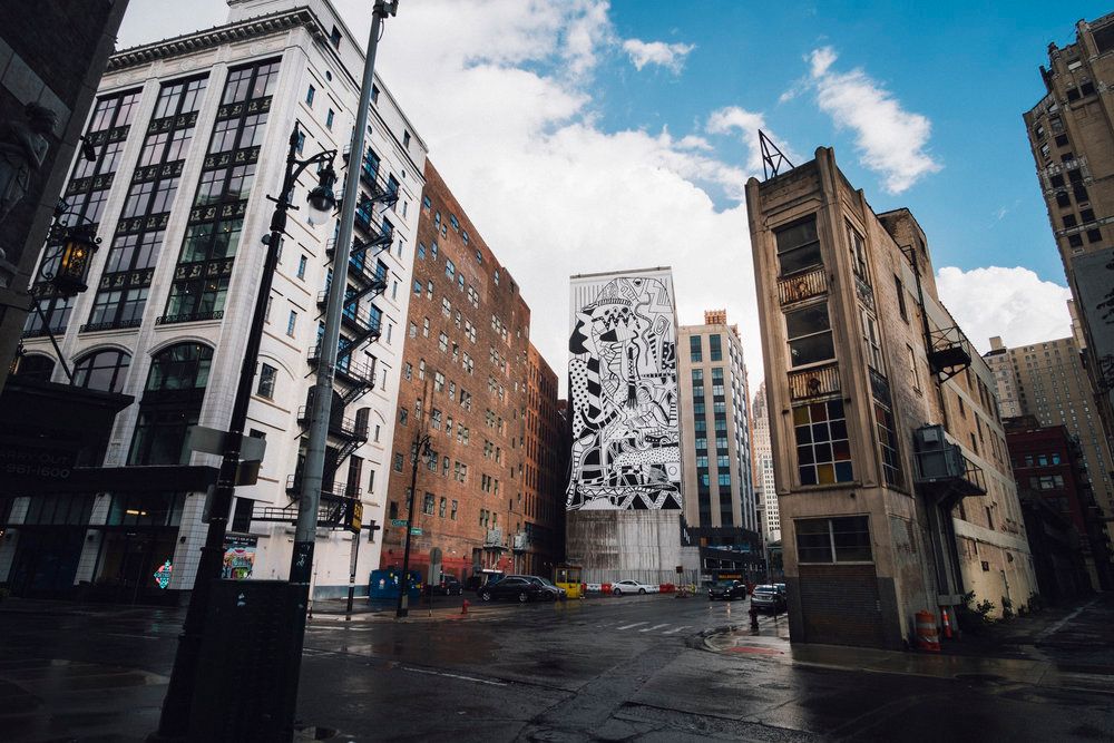 Massive Murals Are Popping Up Around Detroit