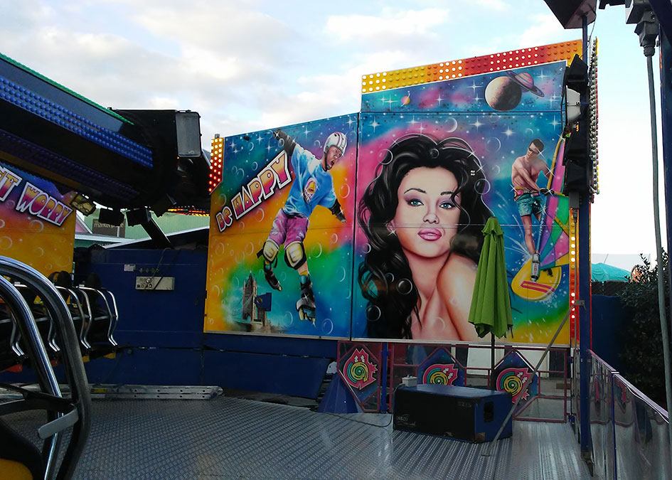 State fair carnival art