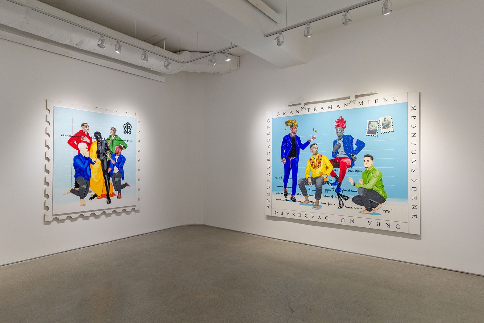 Successions and Reflections: Heirs of a New Country Installation Image