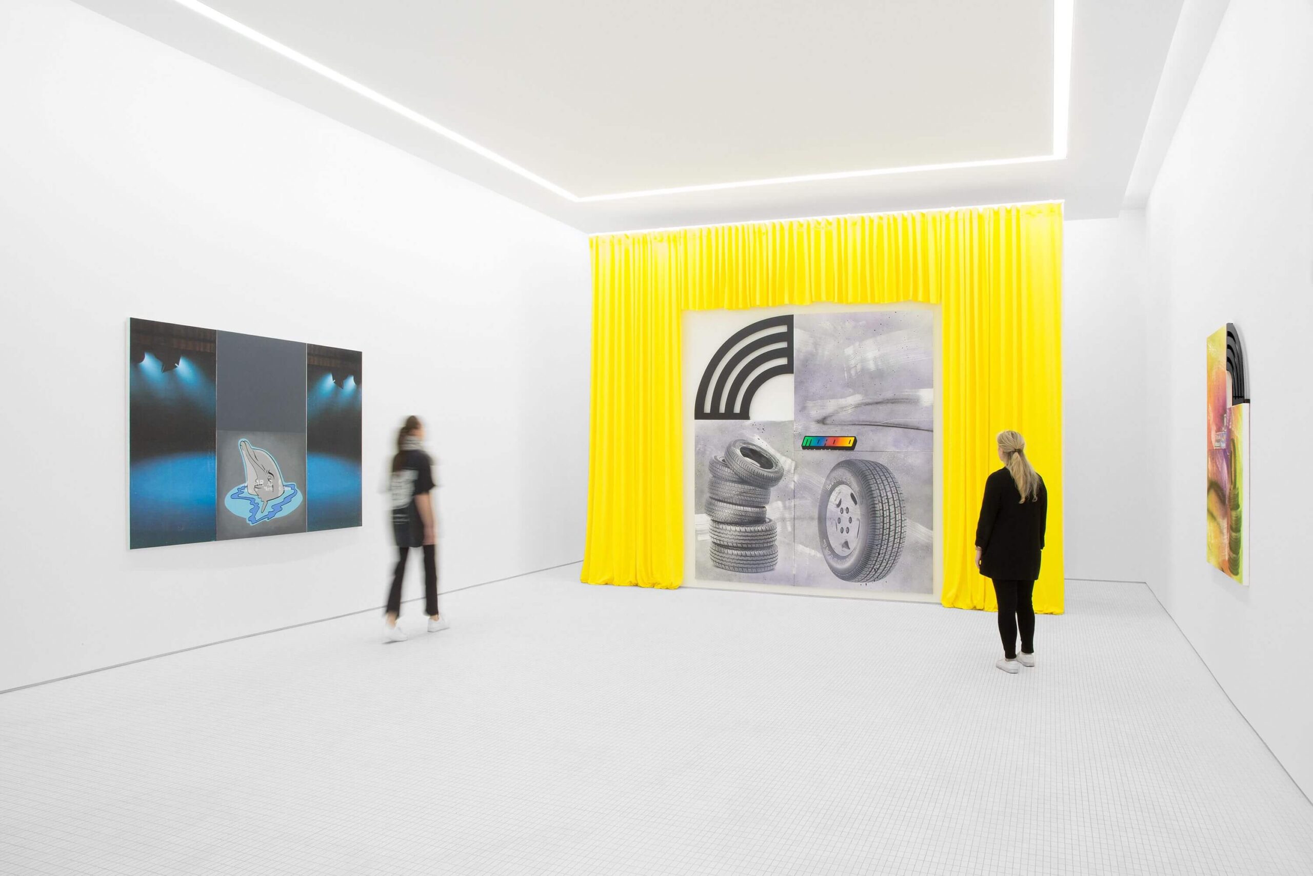 Fade to Fade — Julia Wachtel, Paul Pfeiffer, and Wendy White