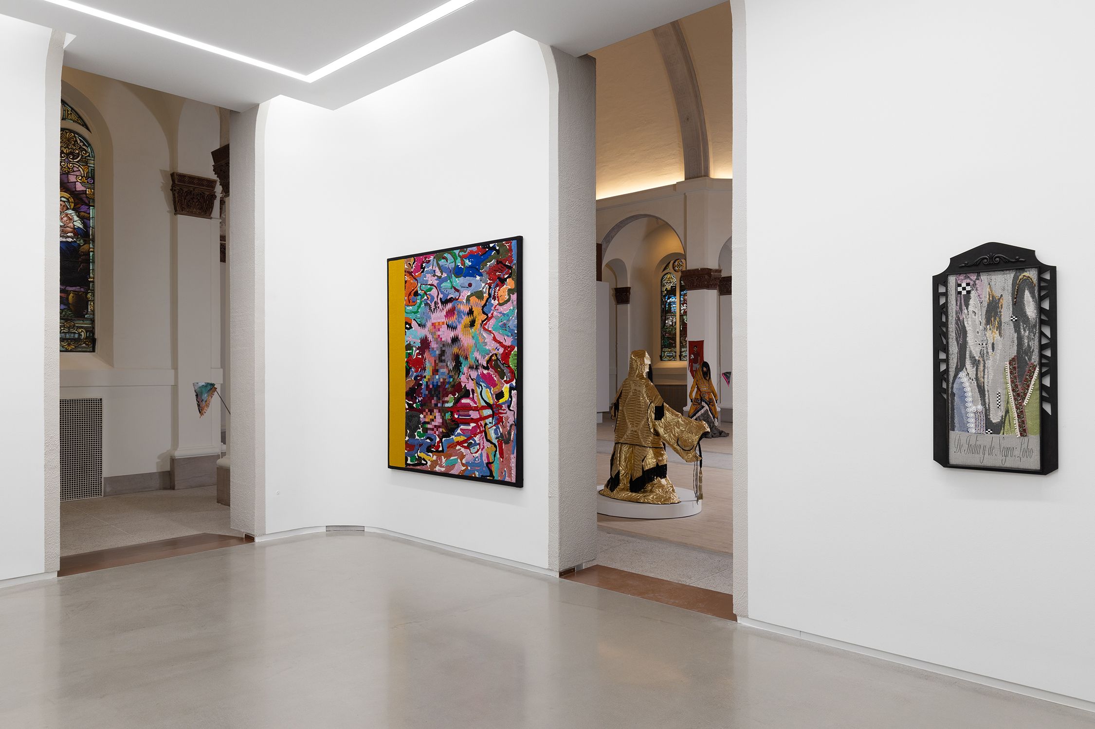 Curated by Allison Glenn Installation Image