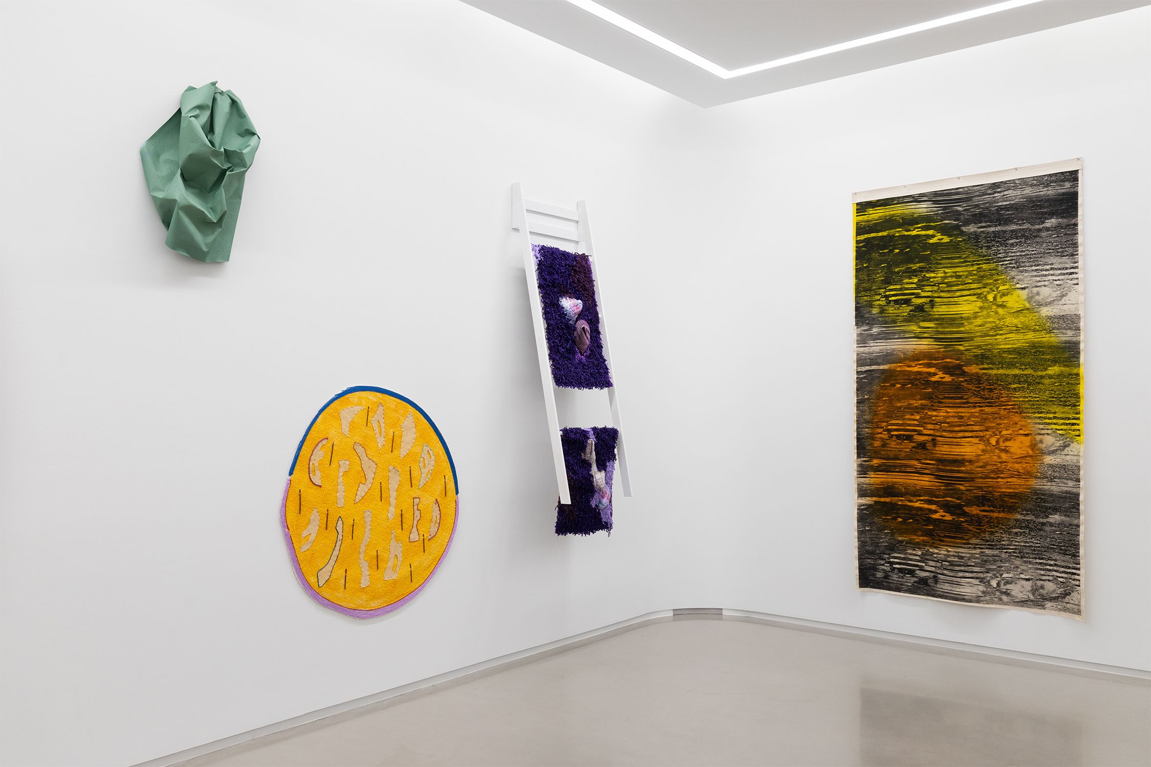 Curated by Allison Glenn Installation Image