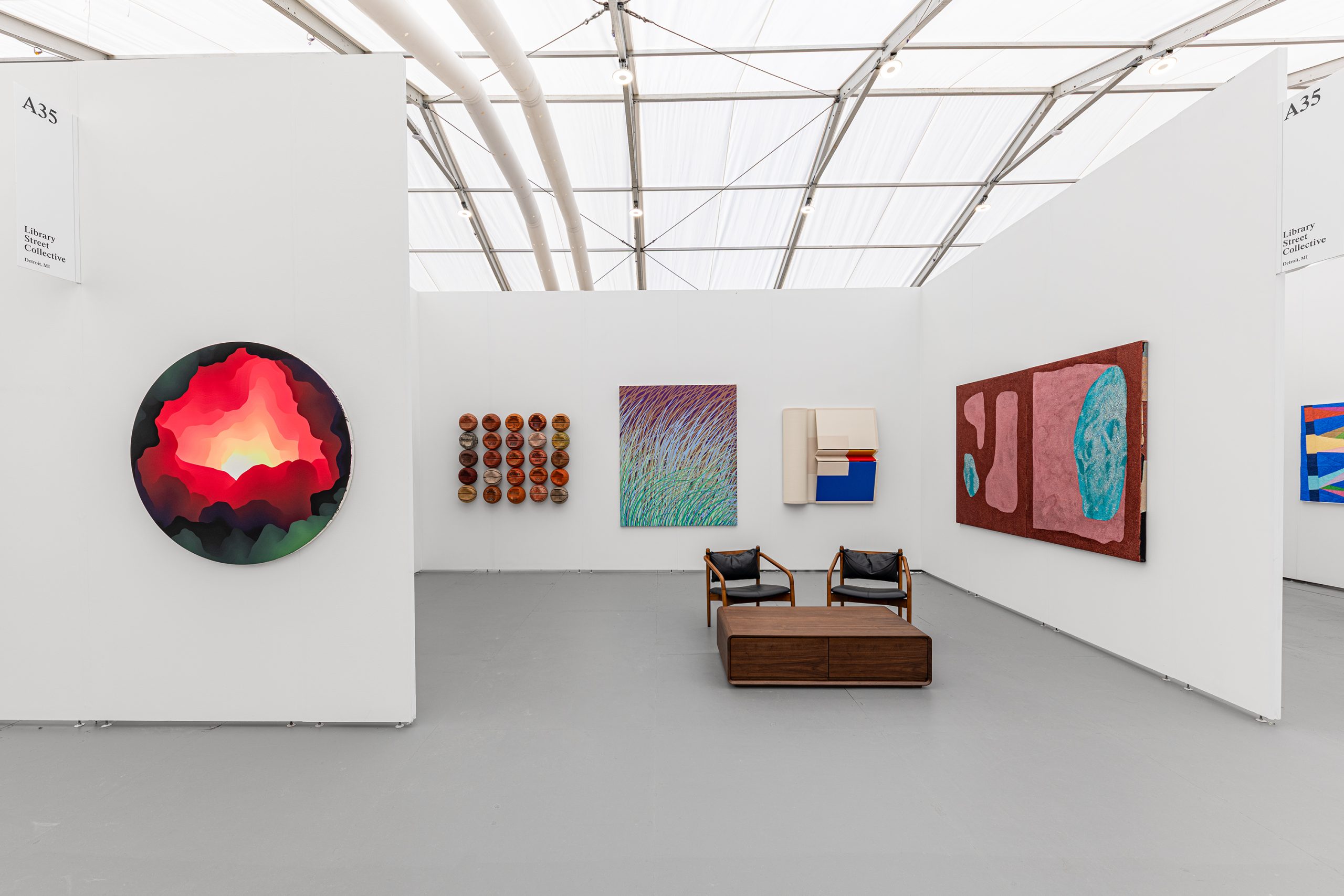 Untitled Art, Miami Beach — Akea Brionne, Sam Friedman,  Robert Moreland, and Tyrrell Winston
